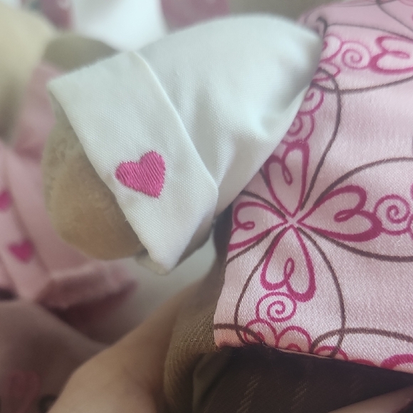 2007 Starbucks Bearista Bear Collection 58th 59th Valentines Day 9" Plush Set - Picture 13 of 15